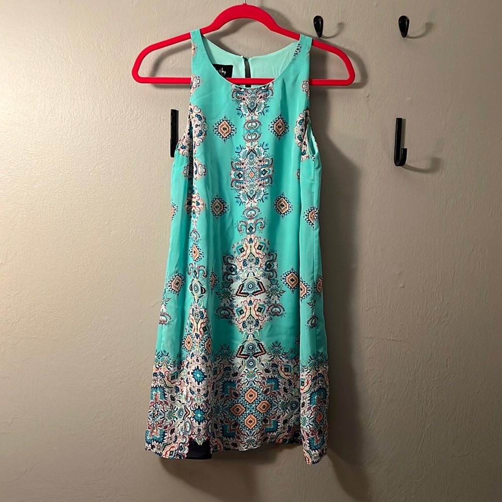 Mint colored dress